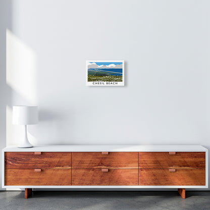 Avelena | Chesil Beach Rahmen Digital Kunstdruck
