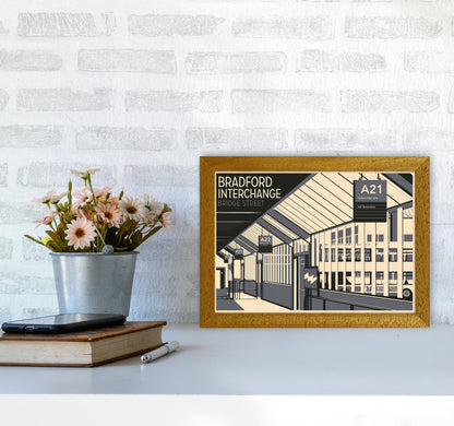 Avelena | Bradford Interchange, Bridge Street Reise Kunst Druck