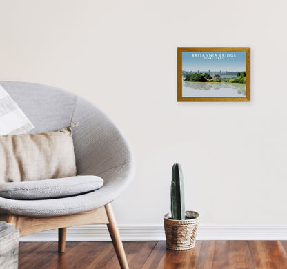 Avelena | Britannia Bridge Kunstdruck