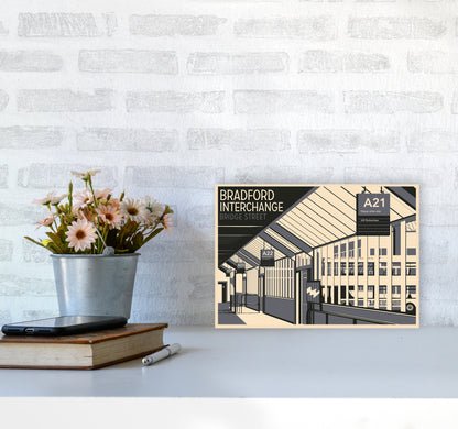 Avelena | Bradford Interchange, Bridge Street Reise Kunst Druck