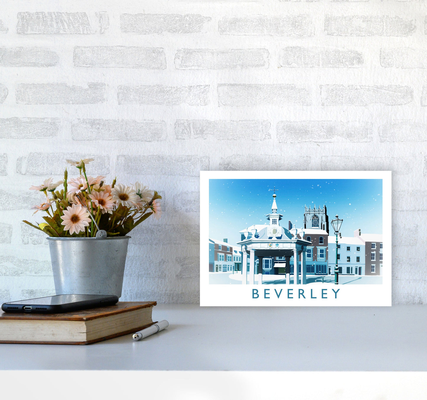 Avelena | Beverley (Schnee) 2 Reise Kunstdruck von Richard O'Neill