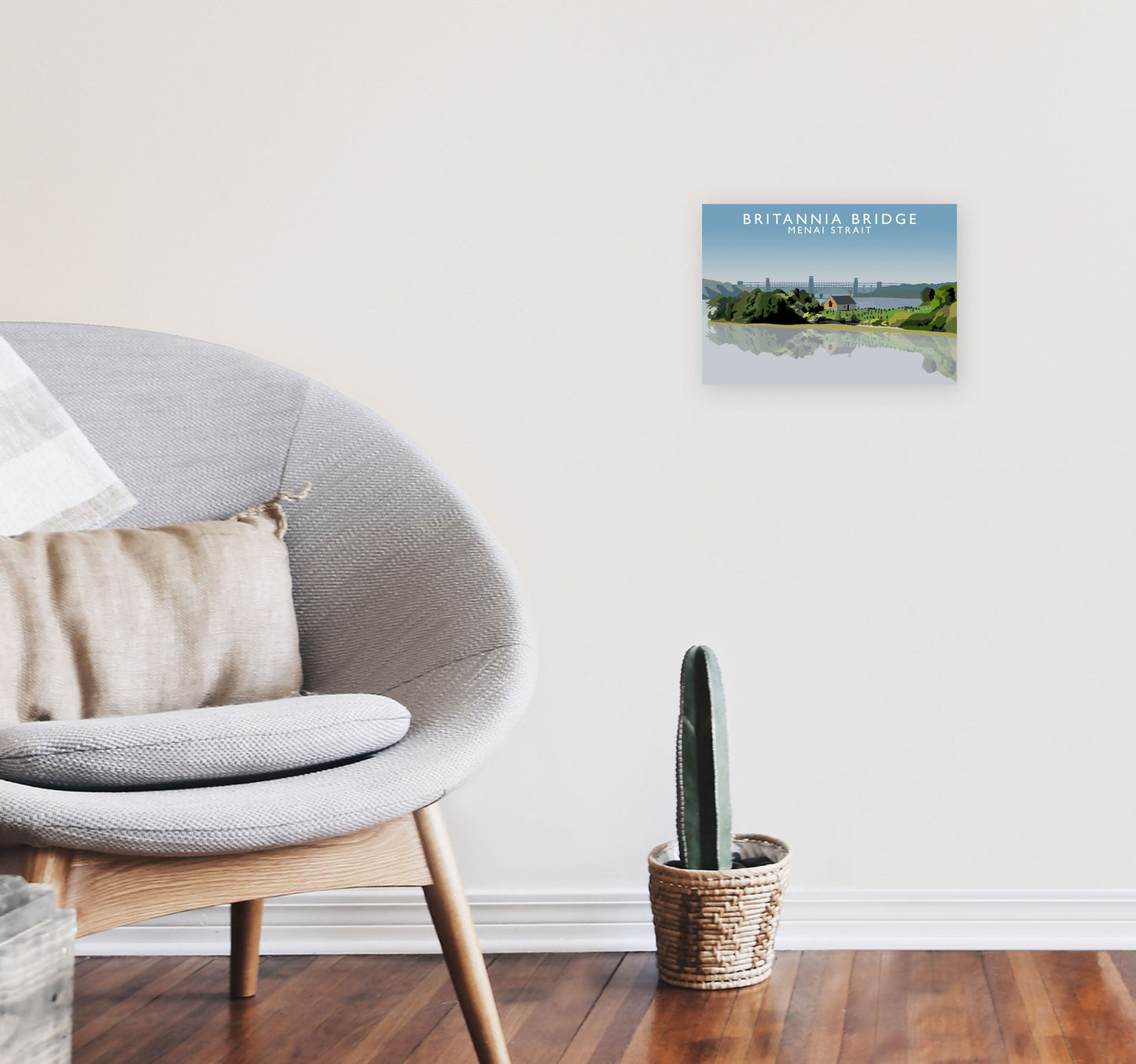 Avelena | Britannia Bridge Kunstdruck