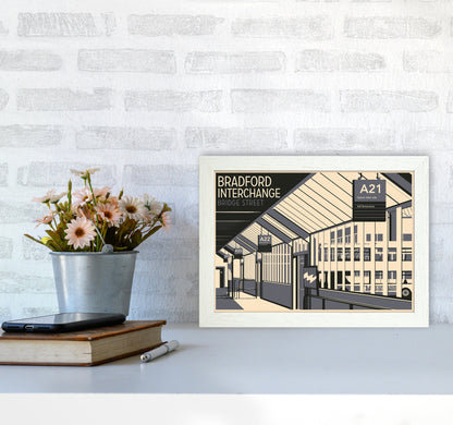 Avelena | Bradford Interchange, Bridge Street Reise Kunst Druck