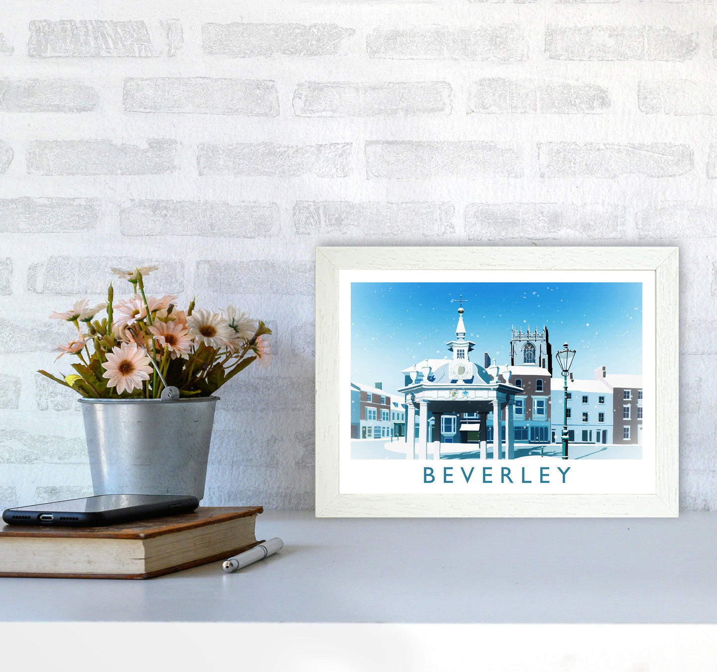 Avelena | Beverley (Schnee) 2 Reise Kunstdruck von Richard O'Neill