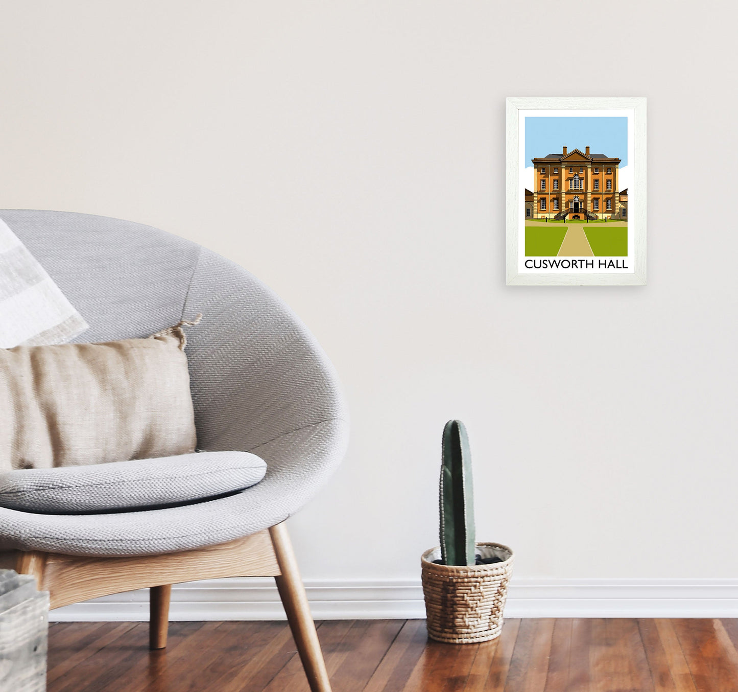 Avelena | Cusworth Hall gerahmter digitaler Kunstdruck