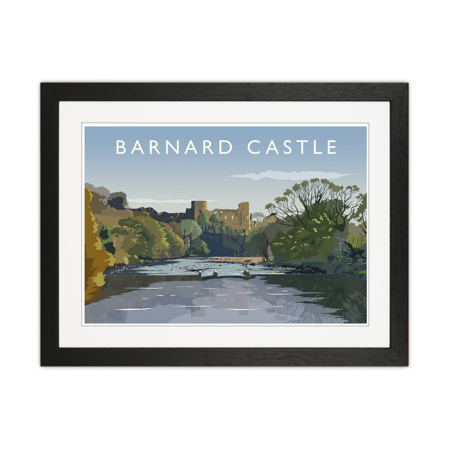 Avelena | Barnard Castle 2 Kunstdump von Richard O'Neill