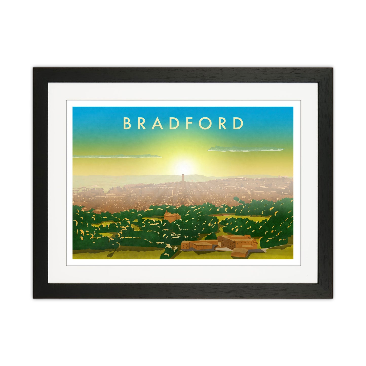 Avelena | Bradford 2 Reise Kunst Druck