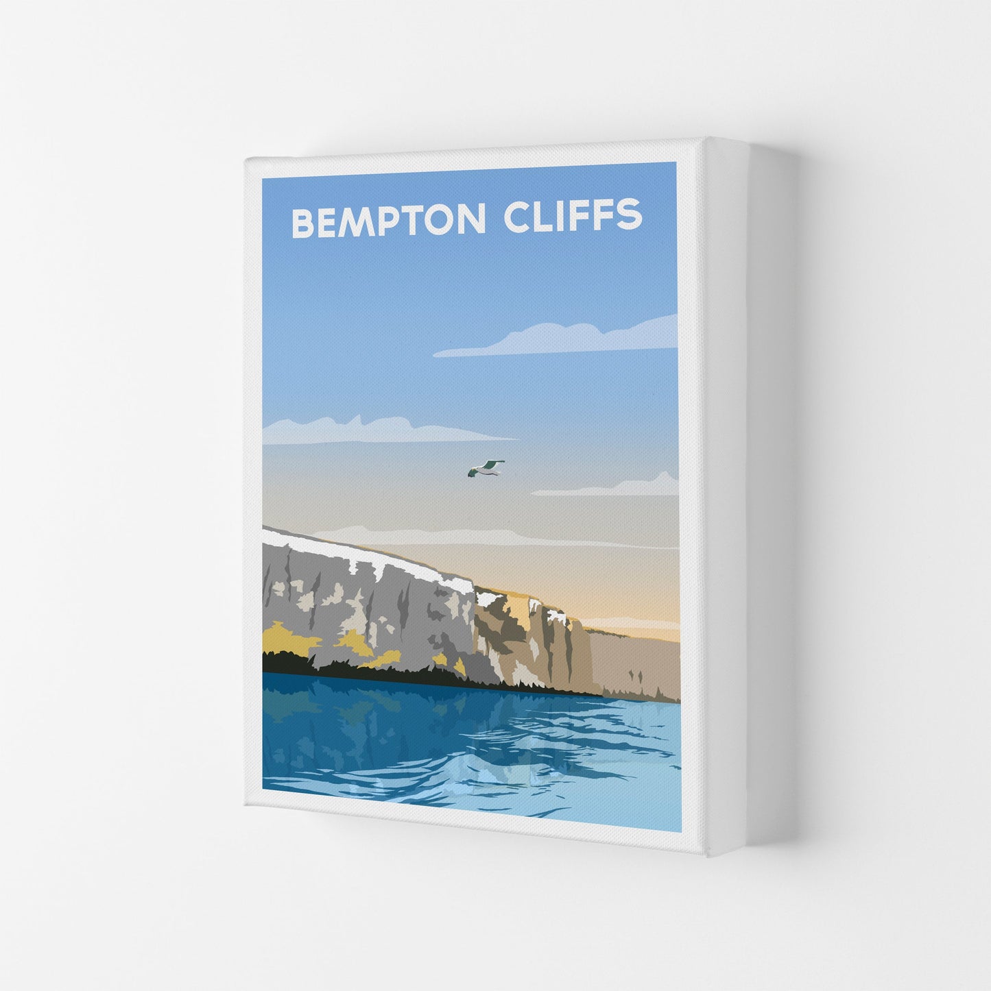 Avelena | Bempton Klipper Porträt Reise Kunstdruck von Richard O'Neill