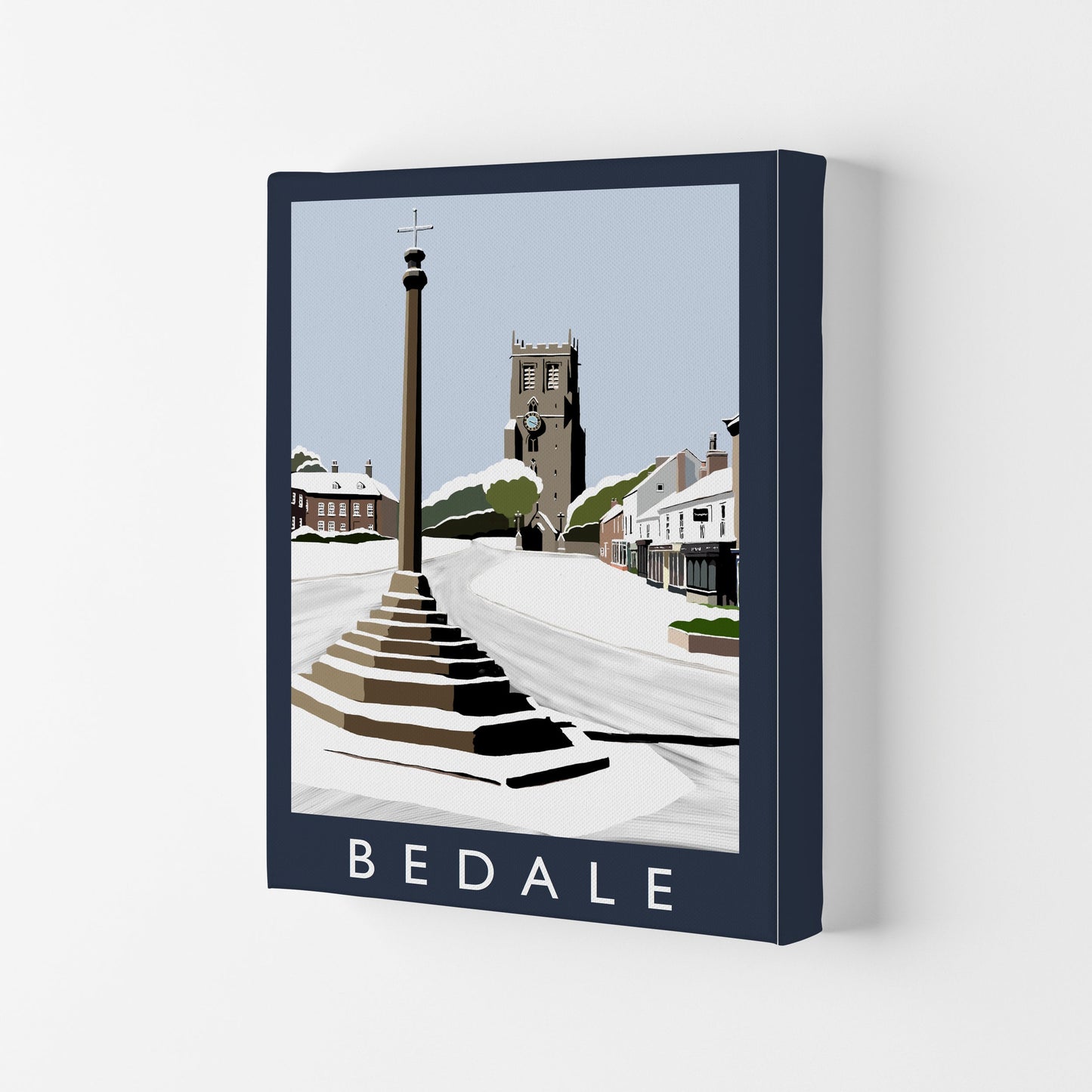 Avelena | Bedale In Snow Porträt von Richard O'Neill