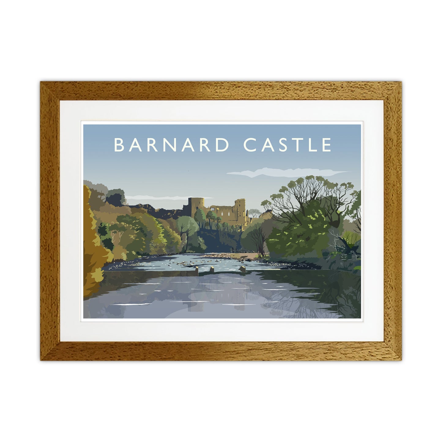 Avelena | Barnard Castle 2 Kunstdump von Richard O'Neill