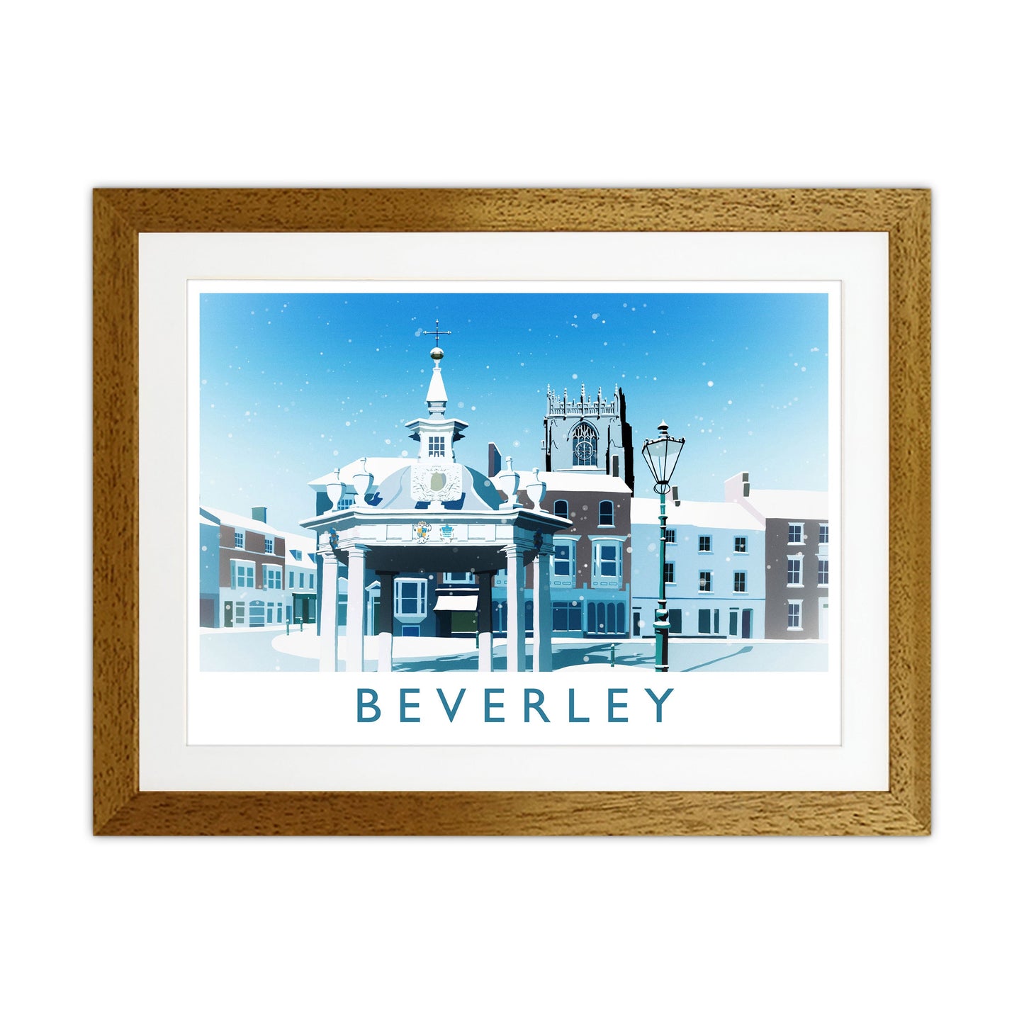 Avelena | Beverley (Schnee) 2 Reise Kunstdruck von Richard O'Neill