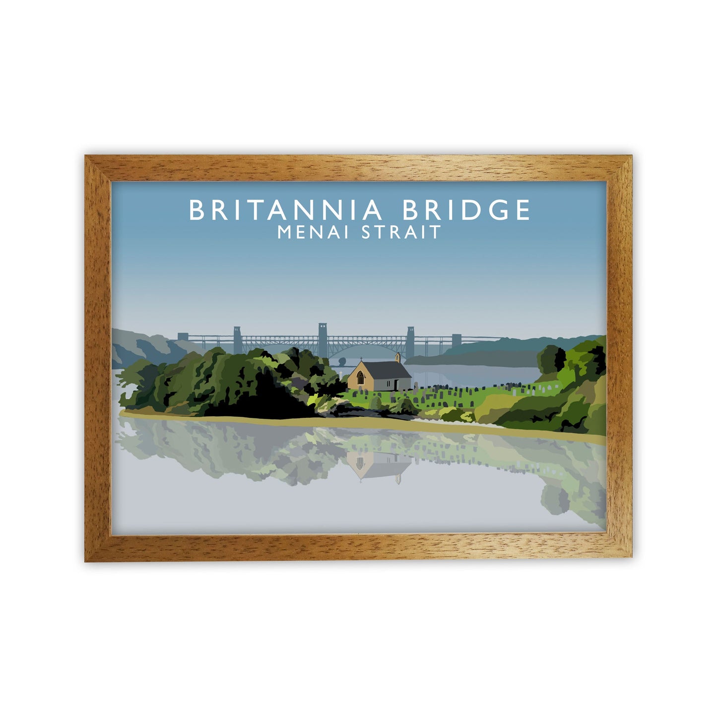 Avelena | Britannia Bridge Kunstdruck