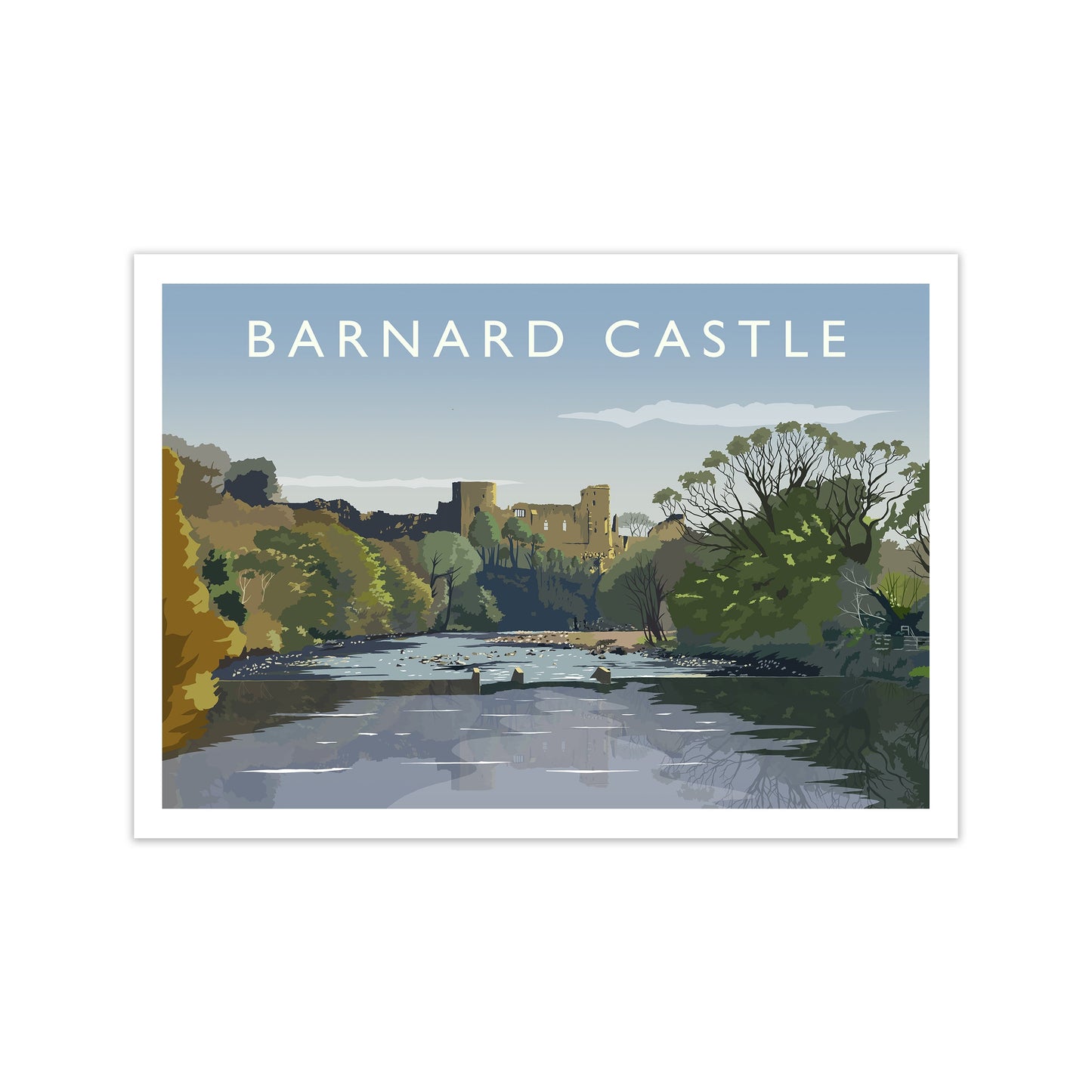 Avelena | Barnard Castle 2 Kunstdump von Richard O'Neill