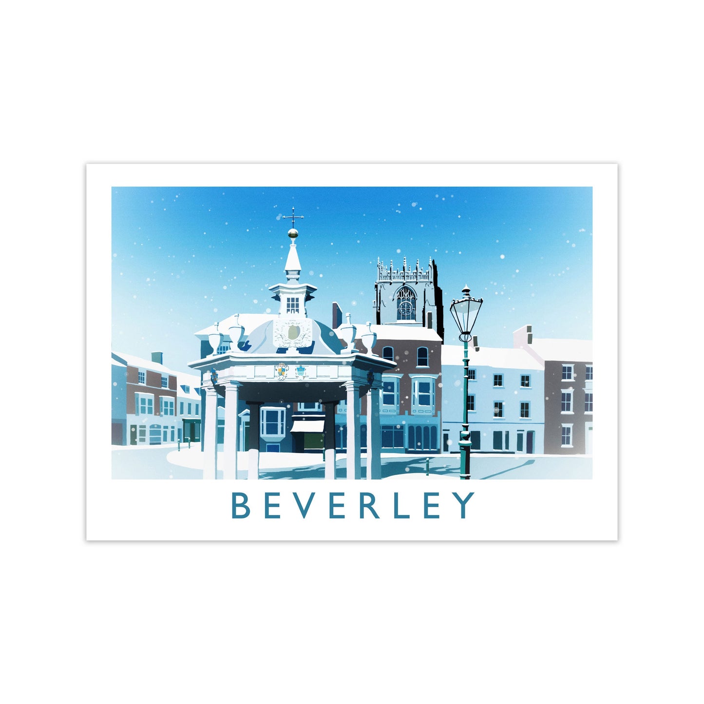 Avelena | Beverley (Schnee) 2 Reise Kunstdruck von Richard O'Neill