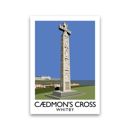 Avelena | Caedmon's Cross Whitby Rahmen Digital Kunstdruck