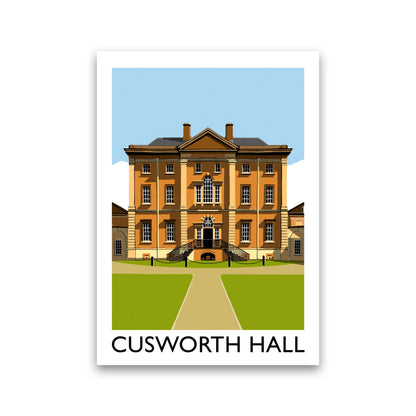 Avelena | Cusworth Hall gerahmter digitaler Kunstdruck