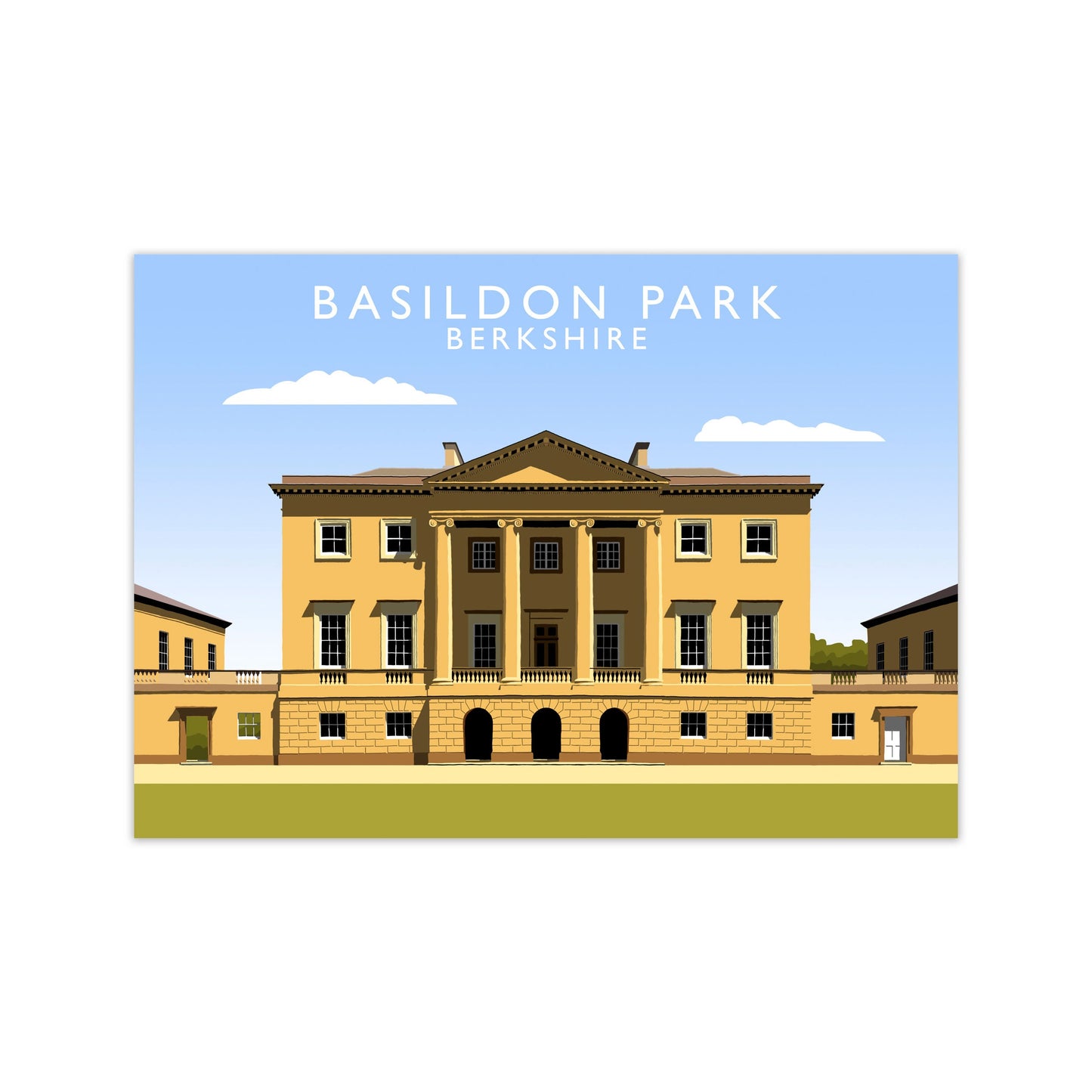 Avelena | Basildon Park von Richard O'Neill