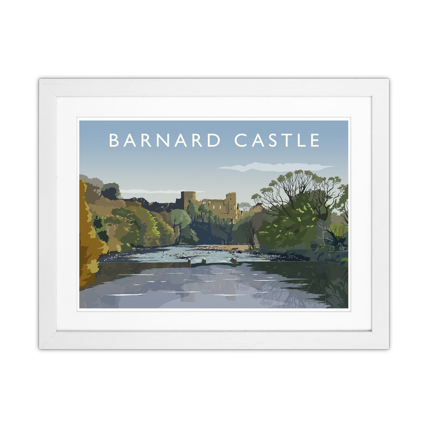 Avelena | Barnard Castle 2 Kunstdump von Richard O'Neill