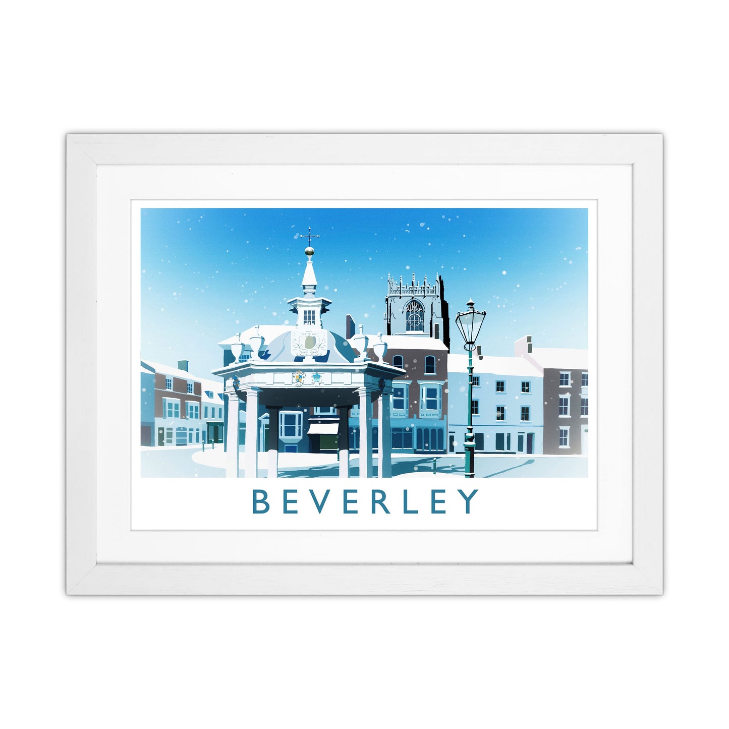 Avelena | Beverley (Schnee) 2 Reise Kunstdruck von Richard O'Neill