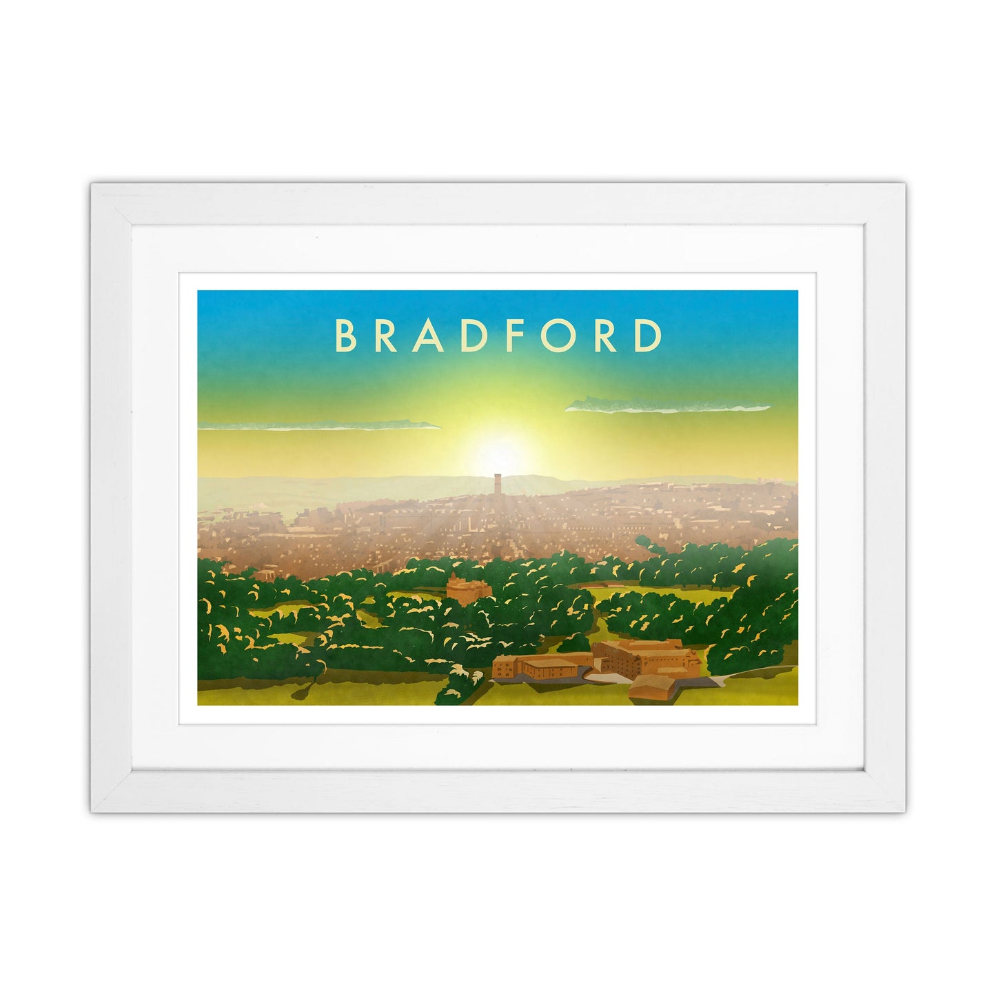 Avelena | Bradford 2 Reise Kunst Druck