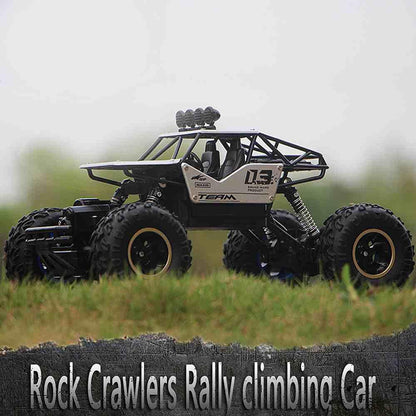 Avelena | Ferngesteuertes Auto, 4x4, Monstertruck, Rock Crawler, 2,4 G, Offroad-Kletterauto