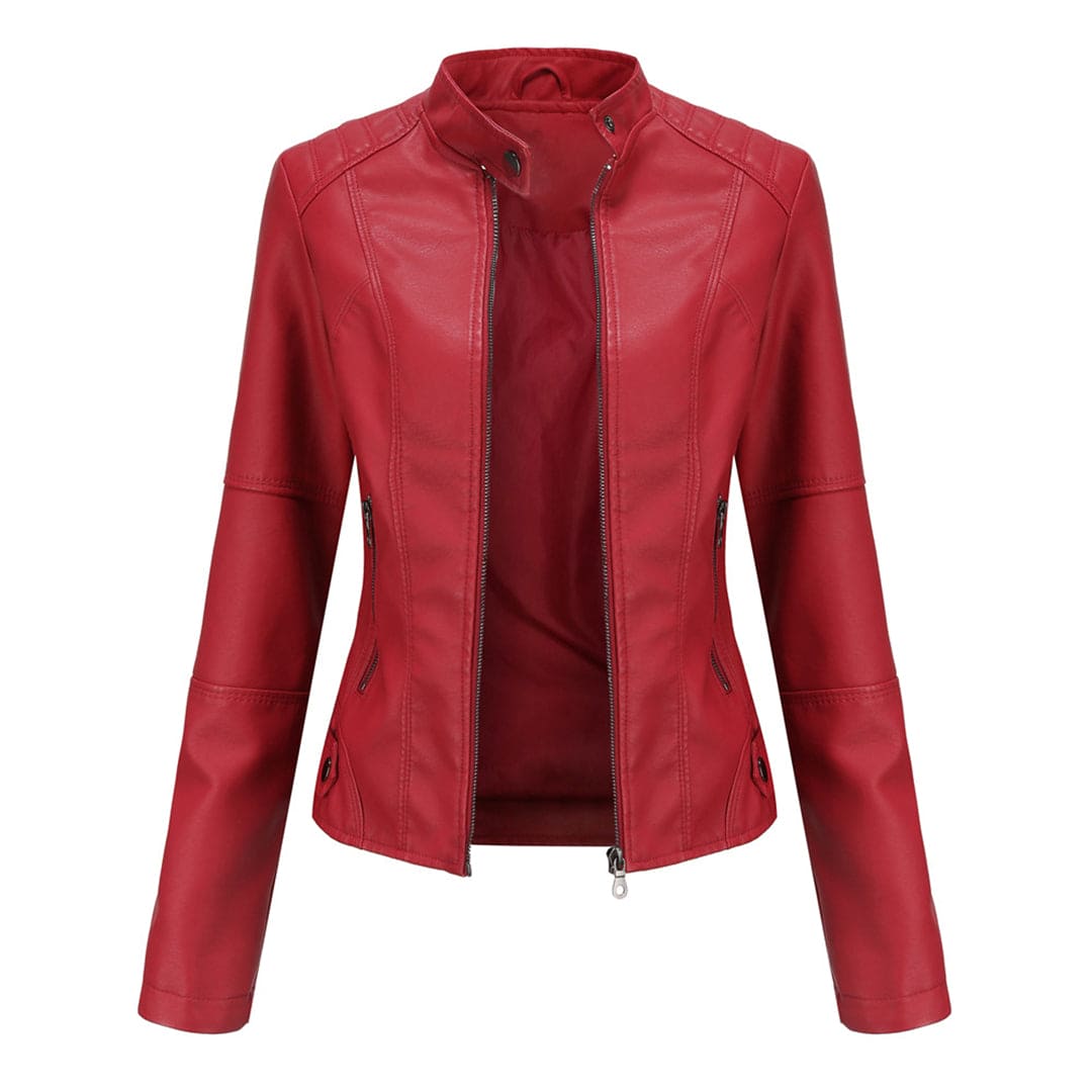 Avelena | Elegante Lederjacke