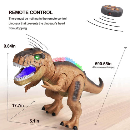 Avelena | Steuern Sie den T-Rex-Dinosaurier mit LED-Beleuchtung