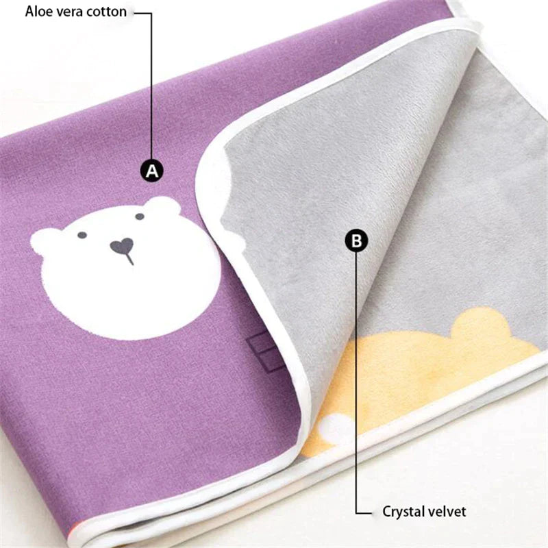 Avelena | Comfycub Baby Wickelmatte Halter für Das Kinderbett Trocken Wickelplattform