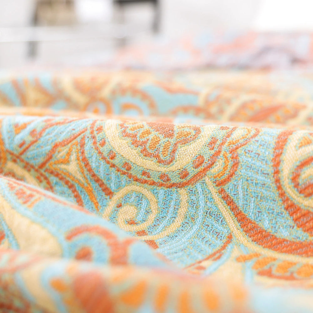 Avelena | Wendbare Paisley Bohemian Baumwolldecke