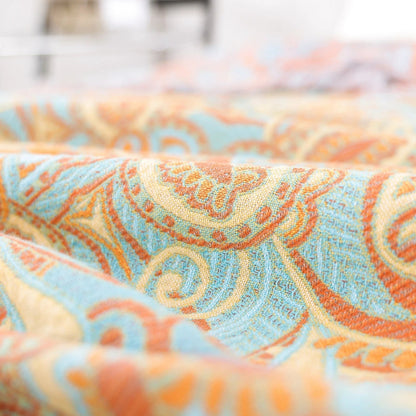 Avelena | Wendbare Paisley Bohemian Baumwolldecke