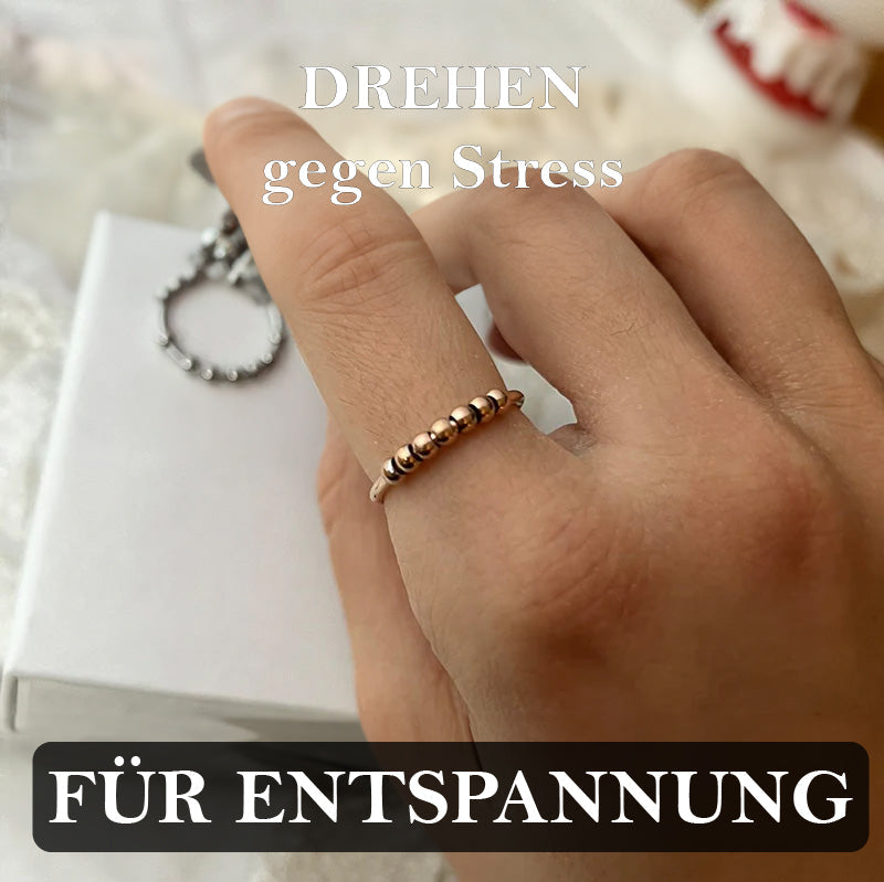 Avelena | Calm – Angst Ring mit Perlen - Anti Stress & Anti Angst