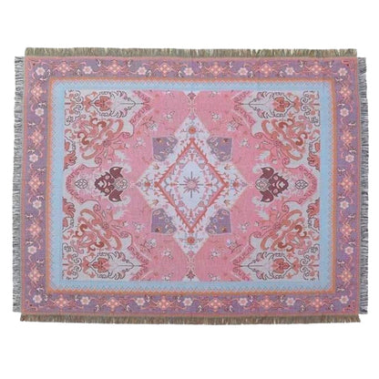 Avelena | Bohemian Azteken Wandteppich Wurf Sofa Decke