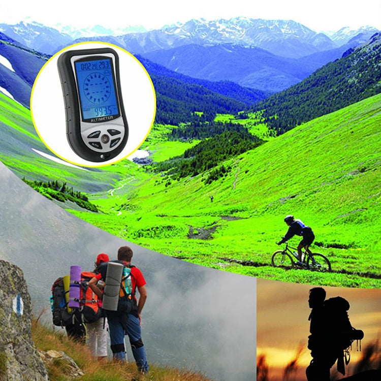 Avelena | Digitaler Kompass Höhenmesser Barometer Thermo