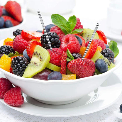 Avelena | Edelstahl Wiederverwendbares Zahnstocher-Set