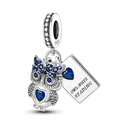 Avelena | 925 Silber Goldener Leopard Charms Perlen Bunte Chamäleon Nashorn Löwe Skarabäus Katze Anhänger Passend für Original Pandora Armband Schmuck