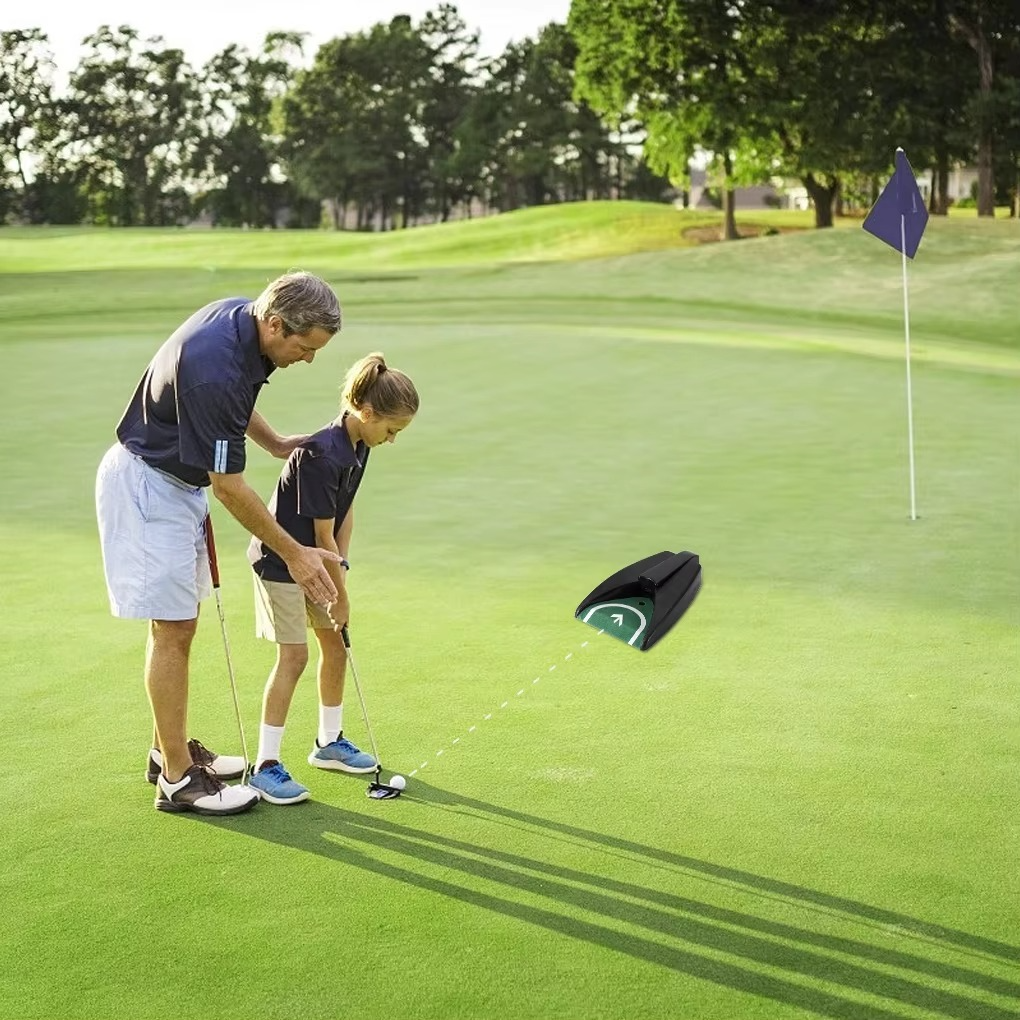 Avelena | Automatische Golf Putting Tasse mit Ballrückgabe für Training drinnen und im Büro