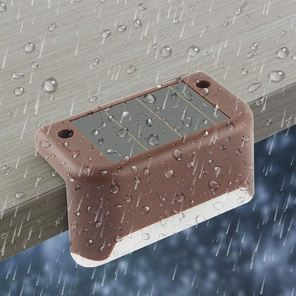 Avelena | Solar Step Light - Wasserdichte LED-Außenbeleuchtung für Gehwege, Terrassen und Treppen - Solarbetriebene Gartenbeleuchtung