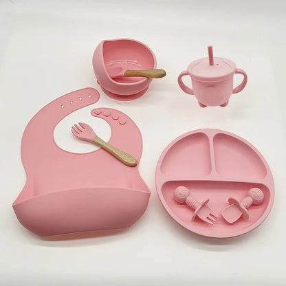 Avelena | Stilvolles Silikon-Fütterset für Babys