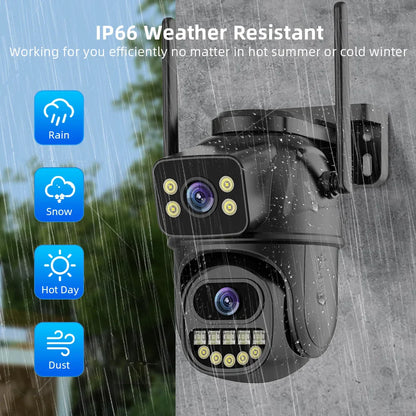 Avelena | 8Mp Hd Wi-Fi Ptz Kamera
