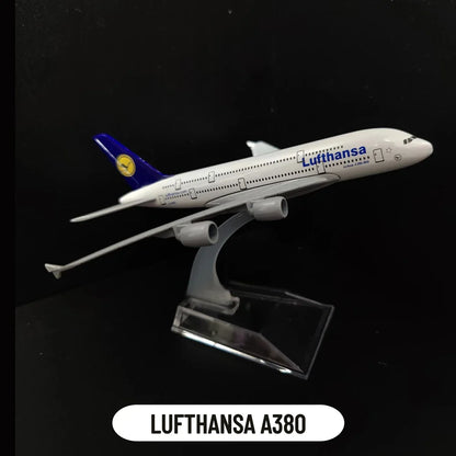 Avelena | Metallflugzeugmodell Emirates Airlines A380 B777 Flug Diecast Modellspielzeuge für Jungen