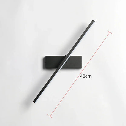 Avelena | Moderne drehbare Schlafzimmer Nachttisch Wandlampe - verstellbare LED Wandlampenfassung