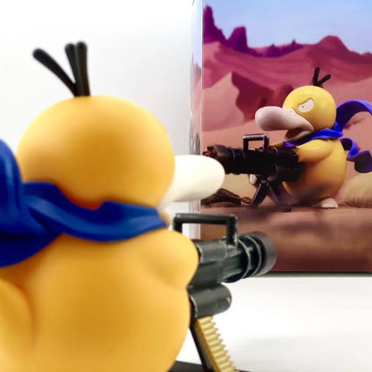 Avelena | Psyduck Gatling Gun Figur Spielzeug