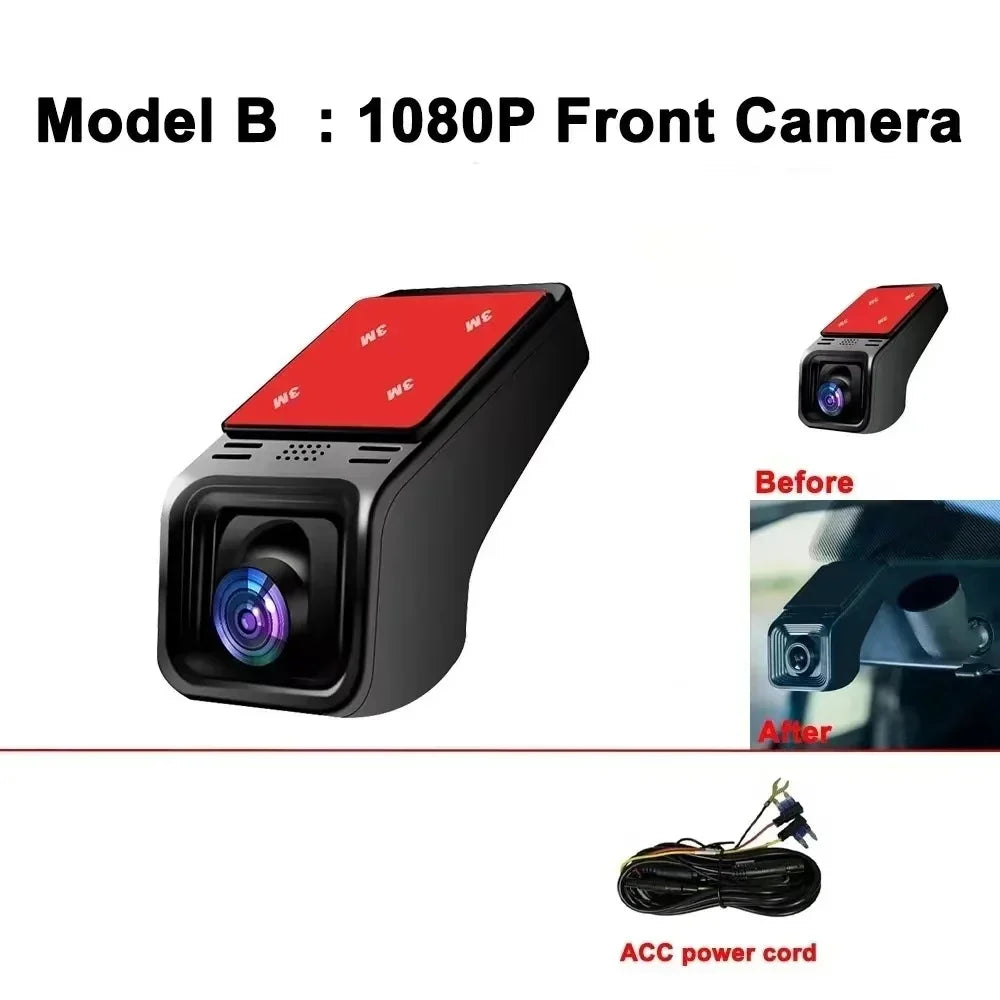 Avelena | DriveMax | 4K Wi‑Fi Dashcam mit GPS + Dualkamera