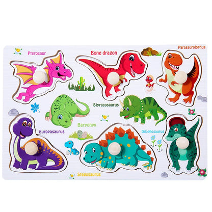 Avelena | Montessori Baum Puzzle Griffe Brett Spielsachen