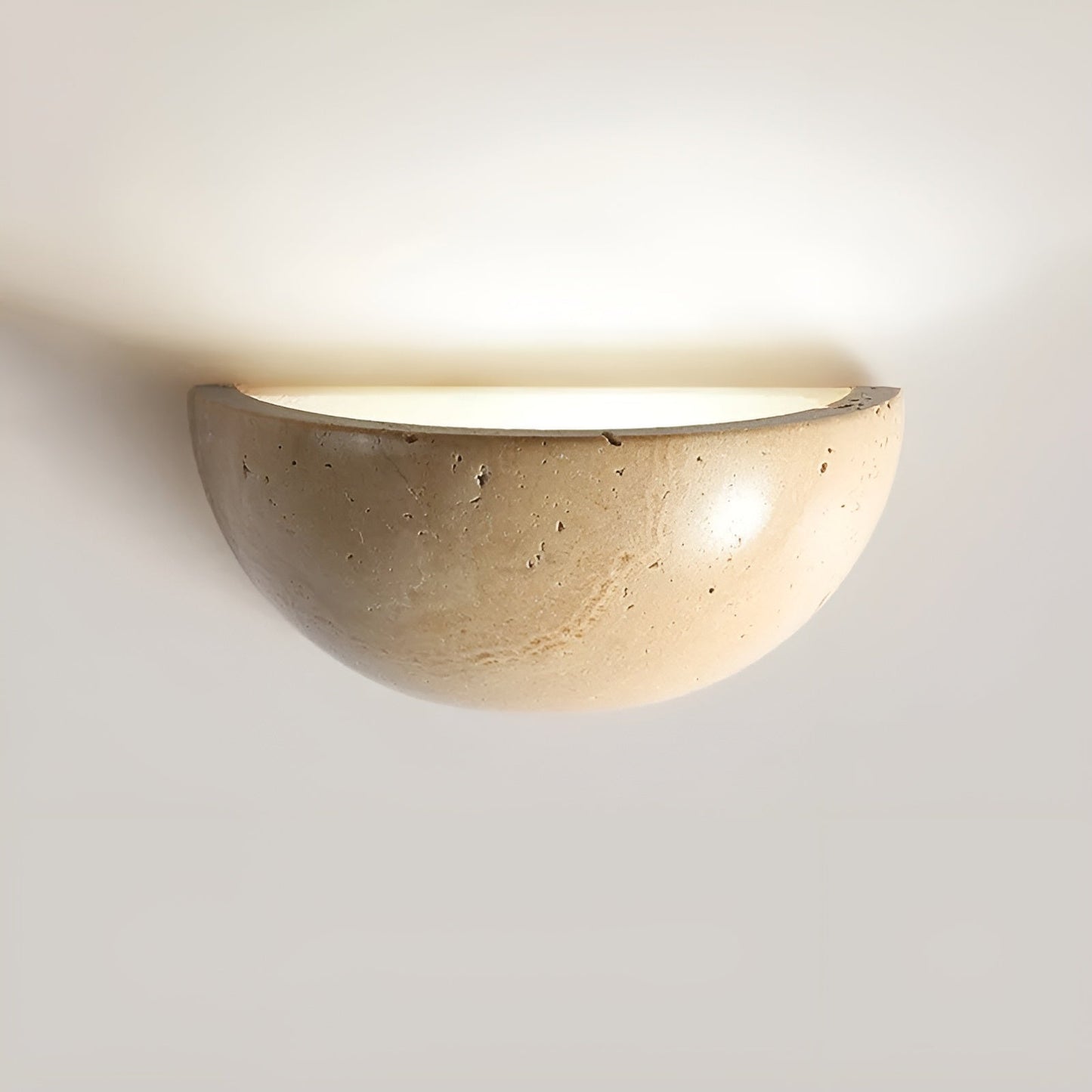 Avelena | Elegante Wabi-Sabi Leder Wandbeleuchtung Korzito Wandlampe