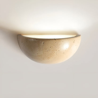 Avelena | Elegante Wabi-Sabi Leder Wandbeleuchtung Korzito Wandlampe