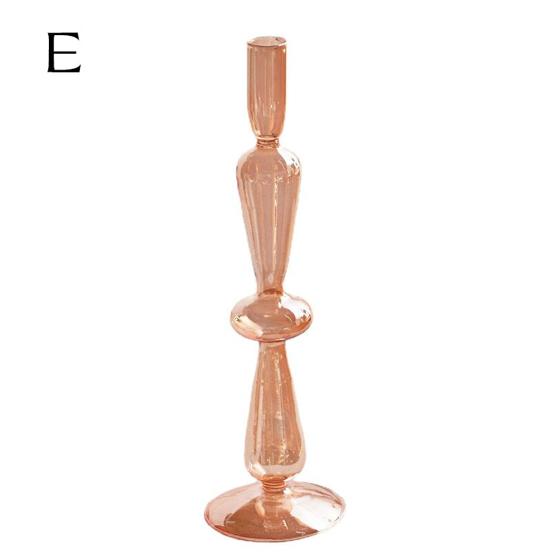 Avelena | Glas Kerzenhalter Amber