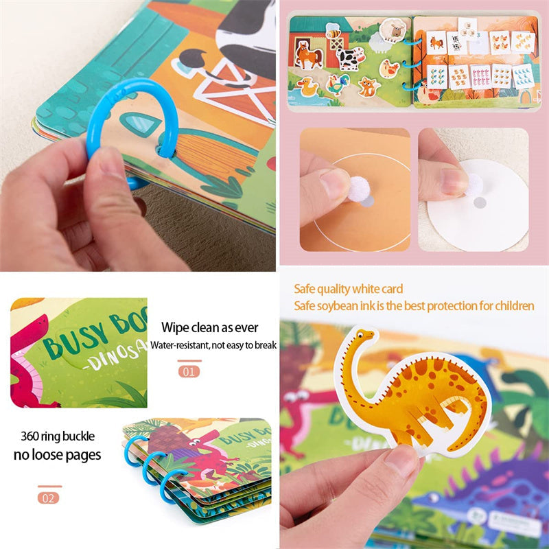 Avelena | Kreatives Montessori Aktivitätenbuch für Kinder