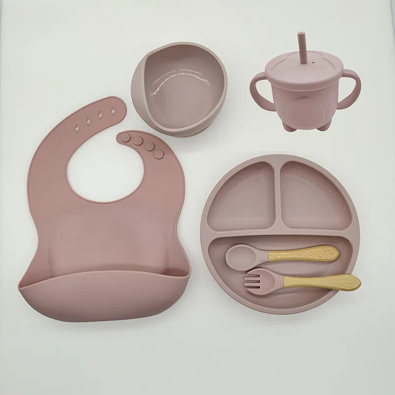 Avelena | Stilvolles Silikon-Fütterset für Babys