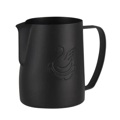 Avelena | 600ml Edelstahl-Kaffeekanne Milchaufschäumer Tasse Sahnebereiter Espresso Latte Art Werkzeug Eleganter Schwan